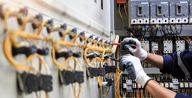 Professional Electrical Panel Upgrade technician working in Franklin County County, TX